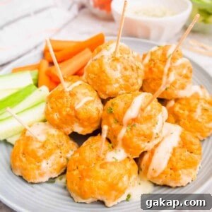 Healthy Buffalo Turkey Meatballs (Paleo, Whole30, GF) | Perchance to Cook