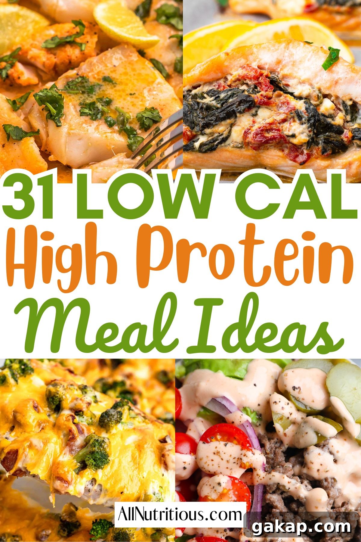 31 Low-Calorie High Protein Meals