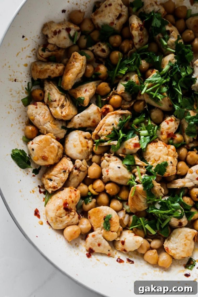Spicy Chicken & Chickpeas