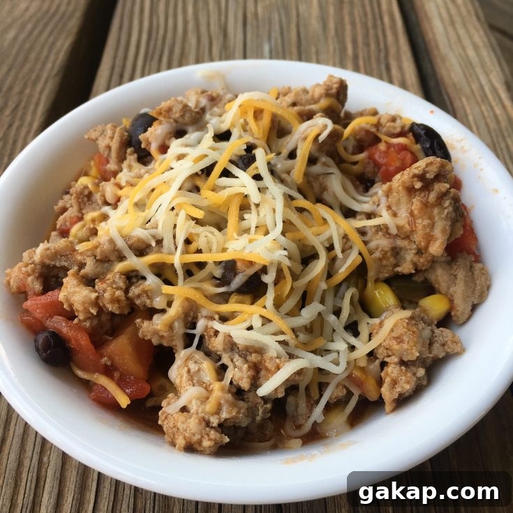 Turkey Taco Skillet