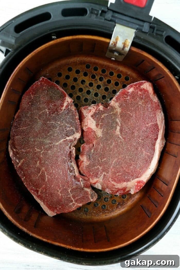 air-fryer-frozen-steak
