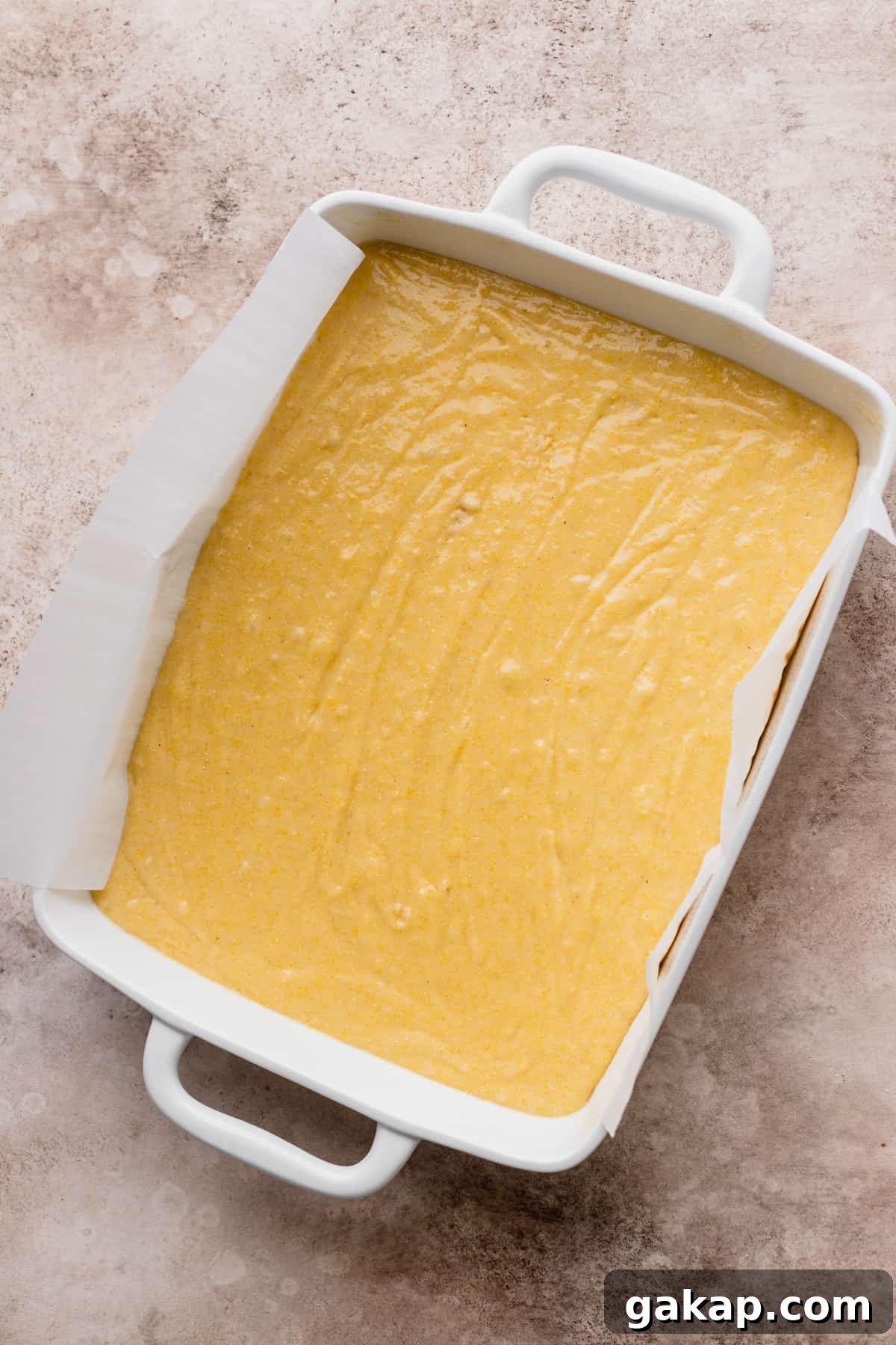 Batter in a pan.