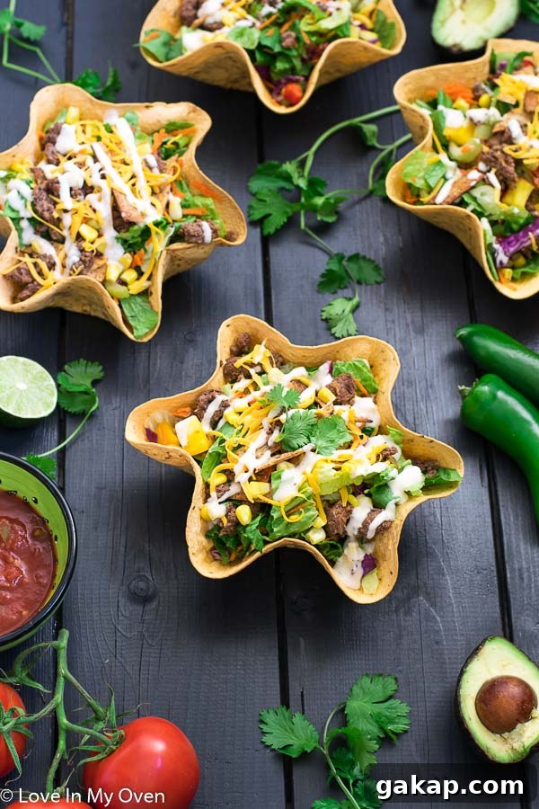 simple taco salad