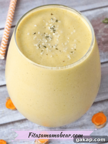 Turmeric smoothie