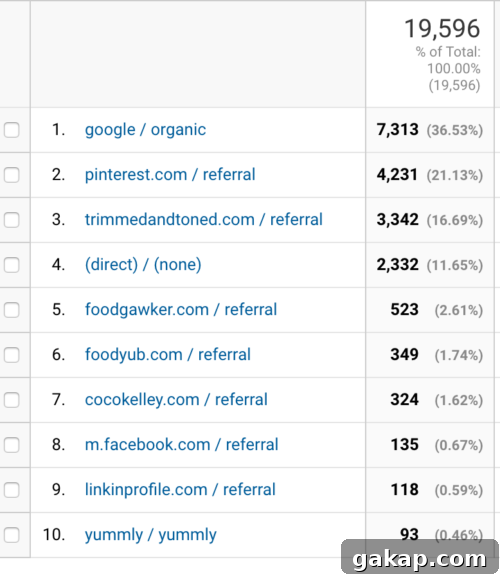 Top Referral Sources