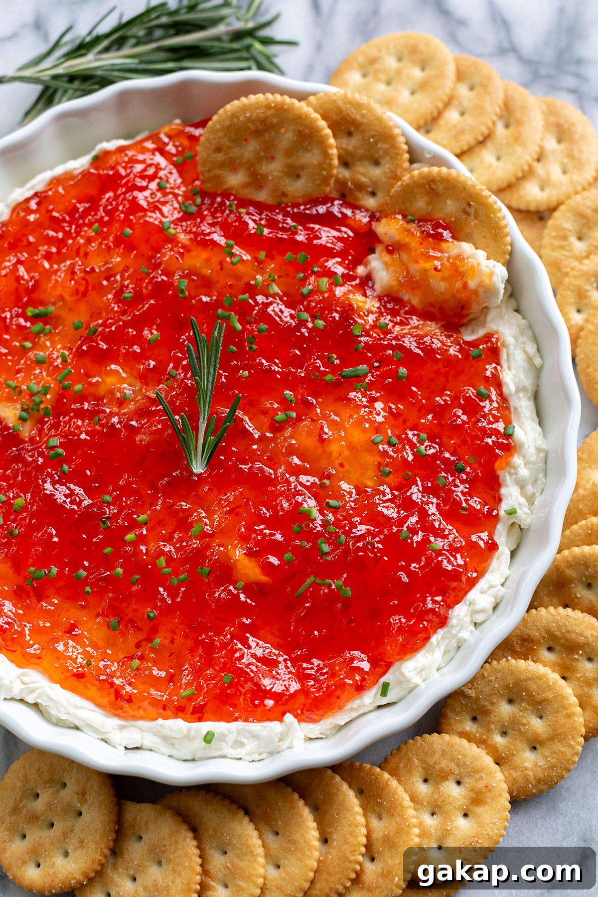 Sweet Pepper Jelly Cream Cheese Dip Recipe for Parties 2 img 83097 1