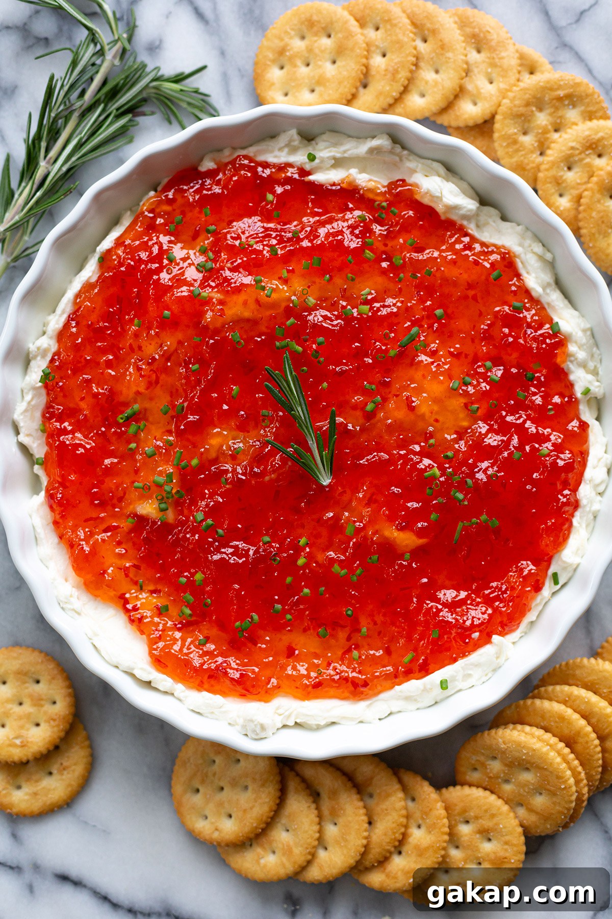 Sweet Pepper Jelly Cream Cheese Dip Recipe for Parties 6 img 83097 5