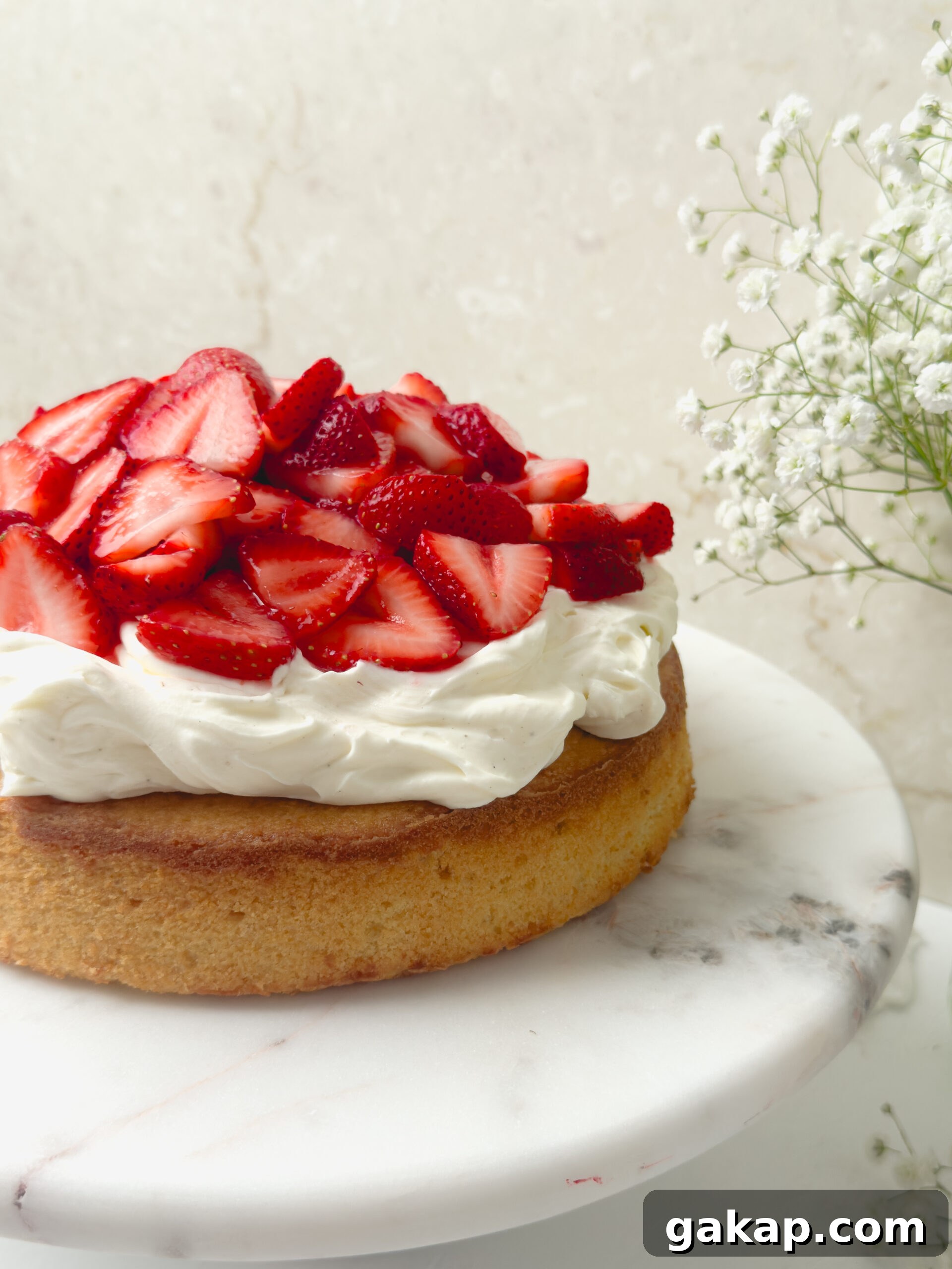 Strawberries sliced
