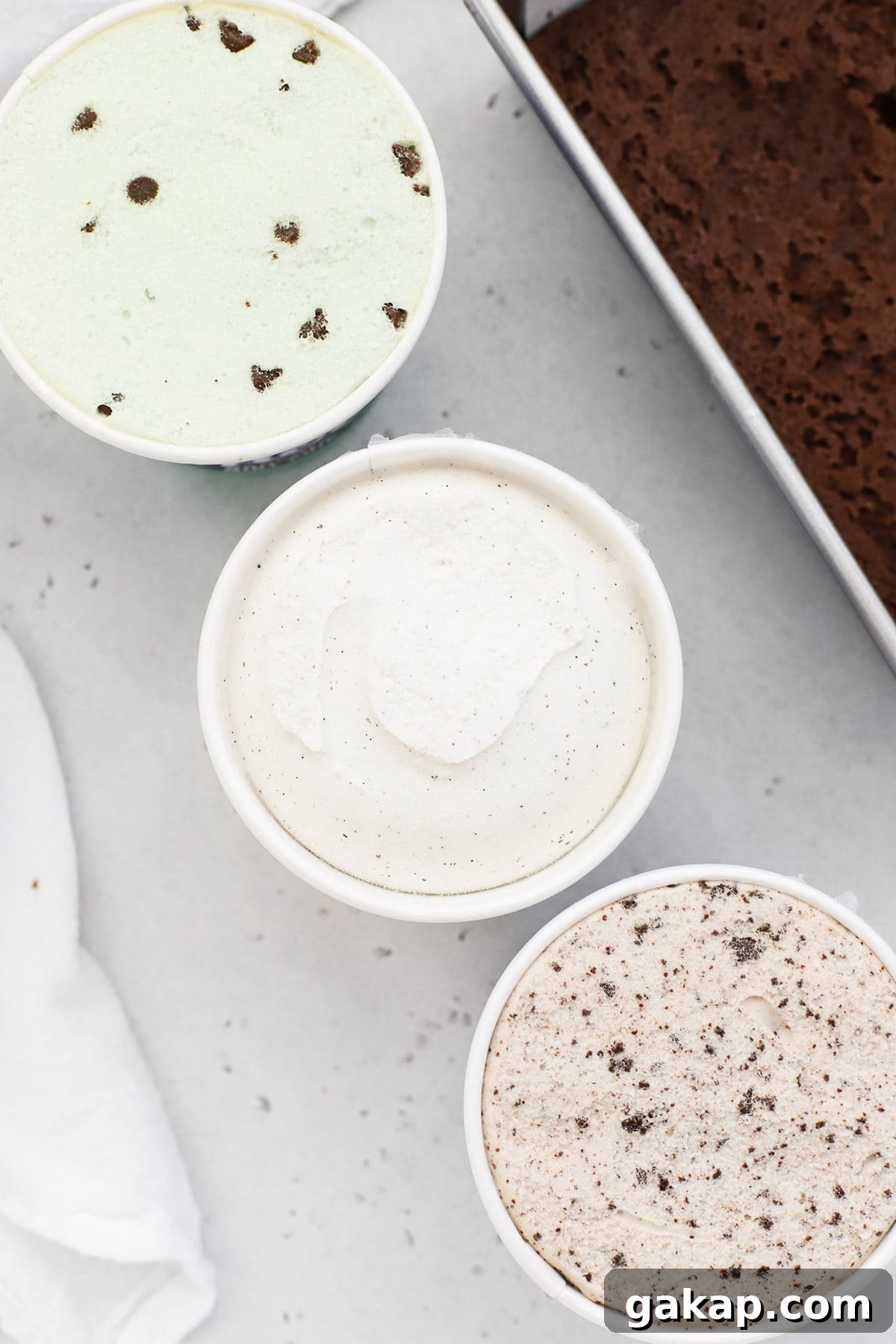 Gluten-Free Brownie Ice Cream Sandwich Recipe 4 different flavors of ice cream to try on gluten-free brownie ice cream sandwiches