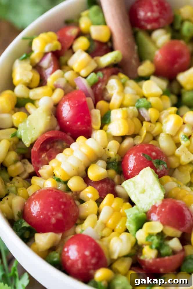 Corn salad