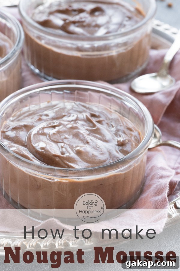 This easy nougat dessert is perfect if you don't have much time. 10 minutes, 3 ingredients, ready, delicious!