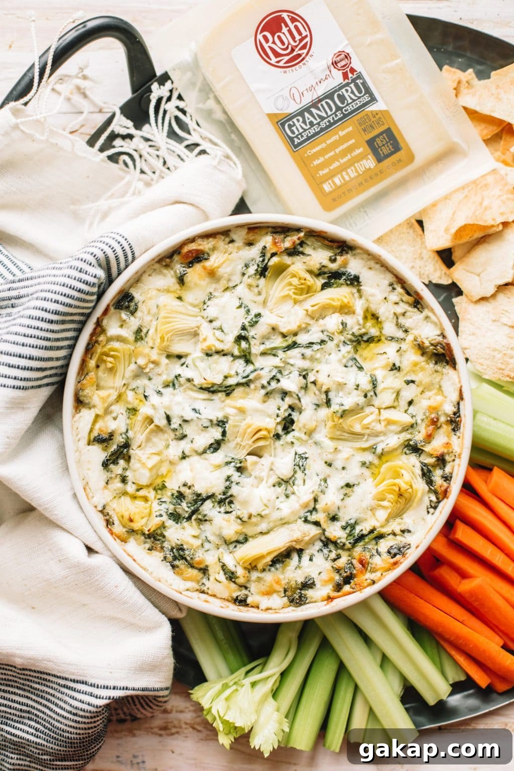 Creamy Spinach and Artichoke Dip Recipe for Entertaining 7 img 9247 6