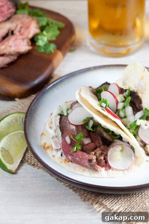 Grilled Lamb Tacos with Cucumber Salsa and Yogurt