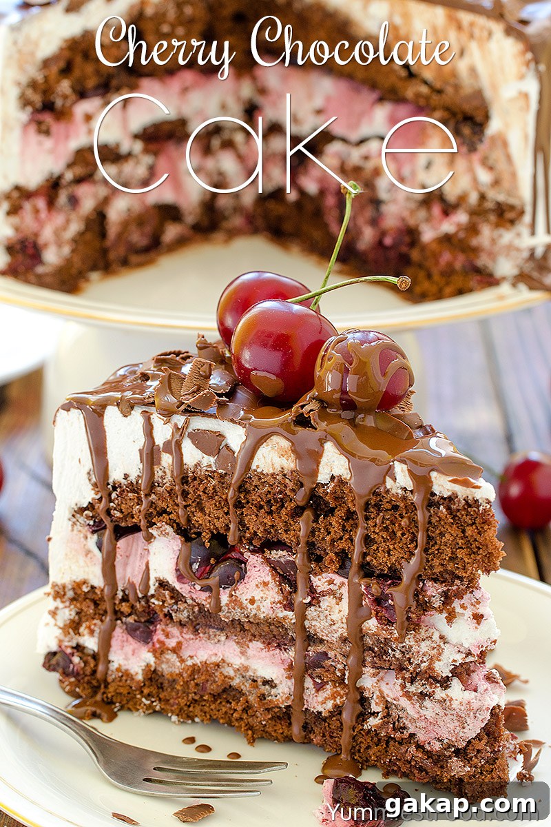 Cherry Chocolate Cake