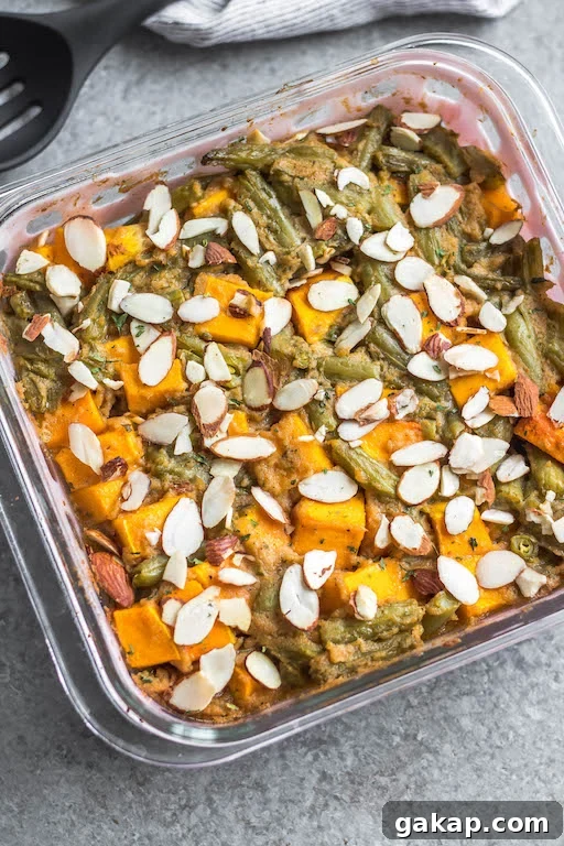 butternut squash and green beans