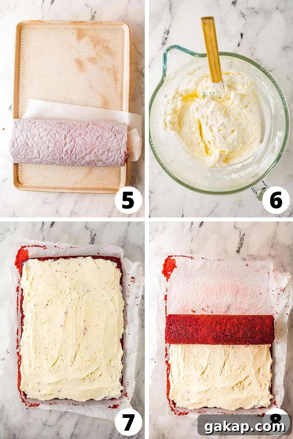 How to Make a Cake Roll with Filling