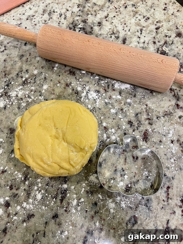 gluten-free pumpkin cookie cutter & dough