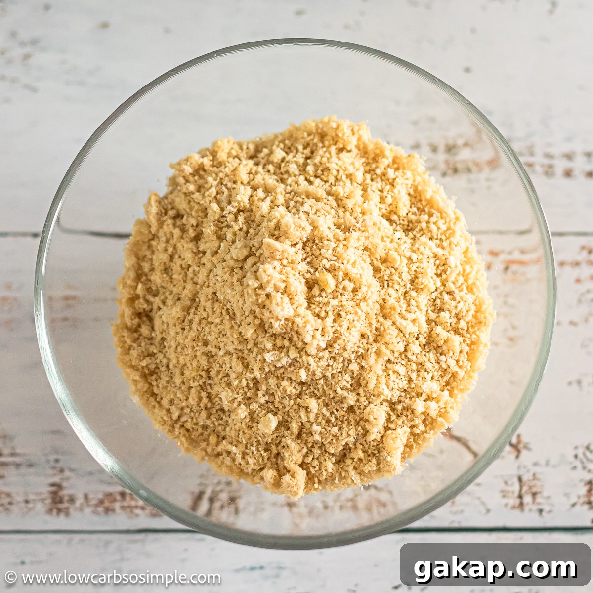 Crushed Pork Rinds in a Bowl | Low-Carb, So Simple