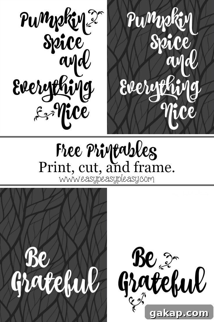 Give thanks with these free Thanksgiving printables.