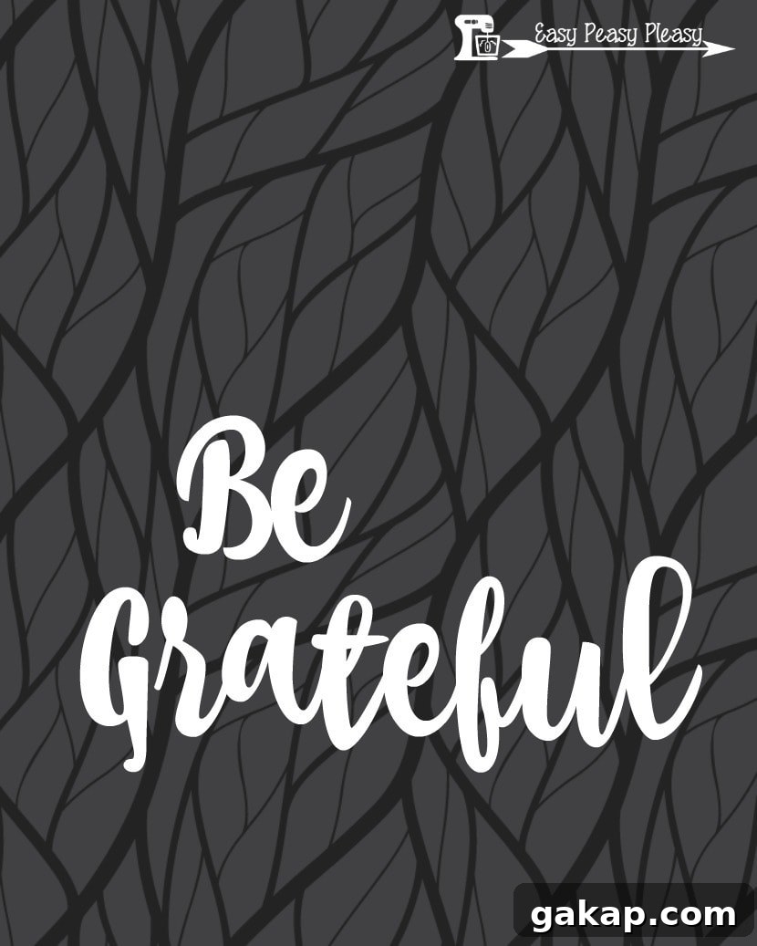 Free Thanksgiving Printables Be Grateful 8x10