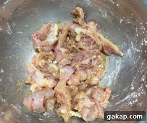 Seasoned chicken