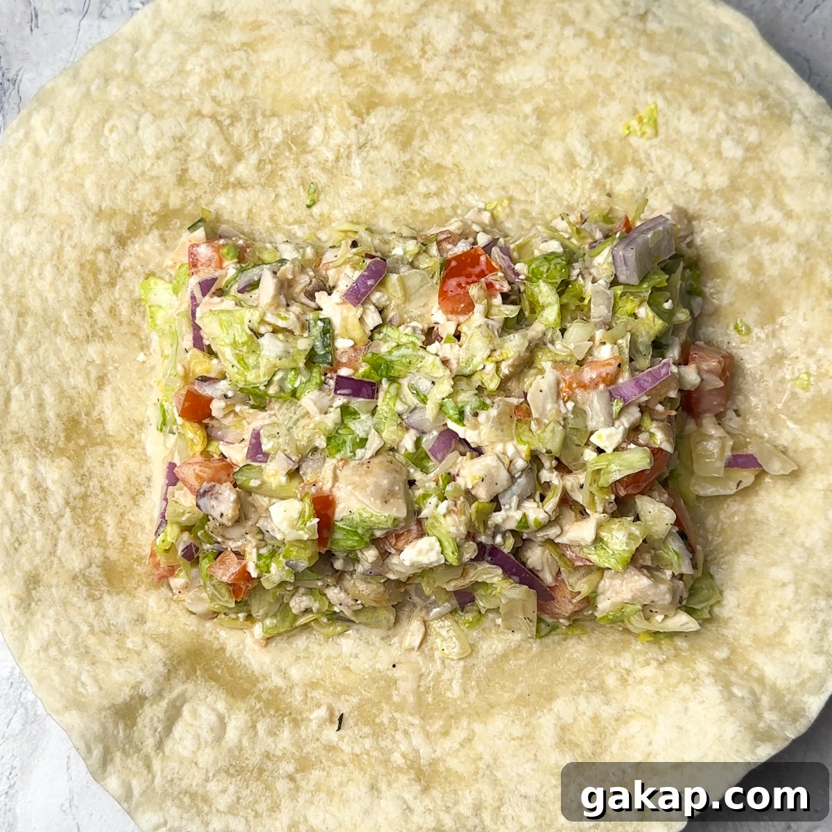 Add to a large tortilla, wrap & toast!