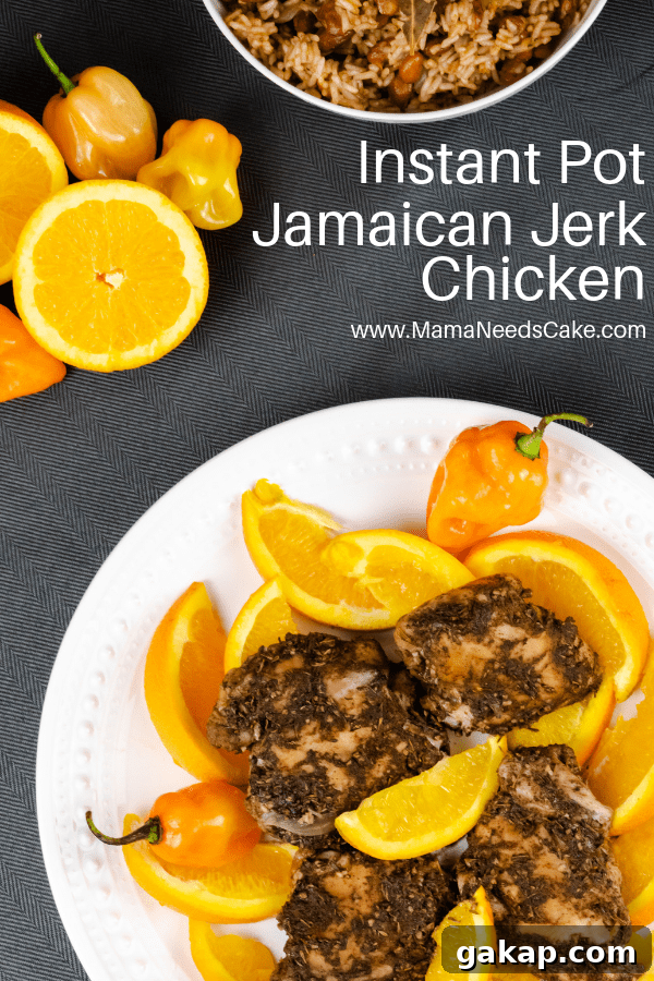 Instant Pot Jamaican Jerk Chicken photo